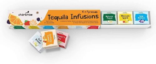 Premium Non-alcoholic Tea Infusions for Tequila - 6 Unique Teablends by Charbrew