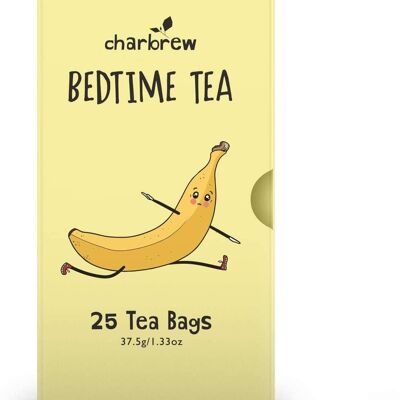 Entkoffeinierter Gute-Nacht-Tee von Charbrew - 100 Teebeutel Natürlich entkoffeiniert für einen guten Schlaf