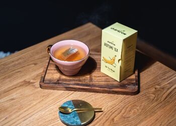 Thé au coucher décaféiné par Charbrew - 100 sachets de thé naturellement décaféinés pour un bon sommeil 2
