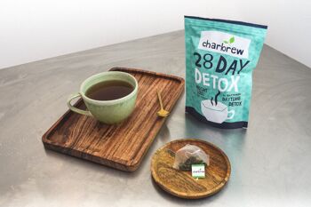 28 Daytime Detox Tea de Charbrew - 28 Daytime Teabag's (Sans effet laxatif) 1