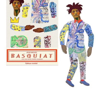 Basquiat coupe et fabrique des marionnettes