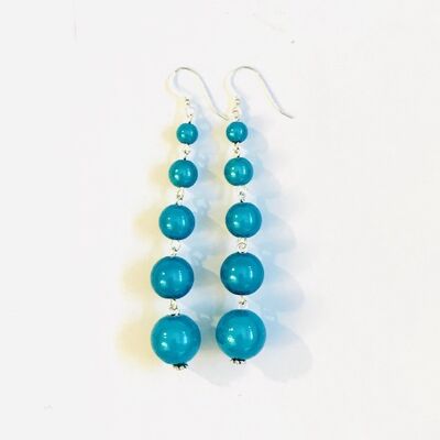 Dangly's in Turquoise 6.5cm-7cm long