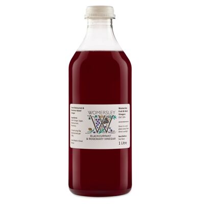 Blackcurrant & Rosemary Vinegar 1 litre