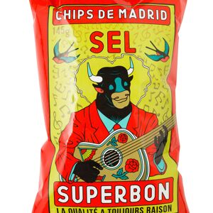 Chips Sel - Pomme de terre / Huile / Sel 135g