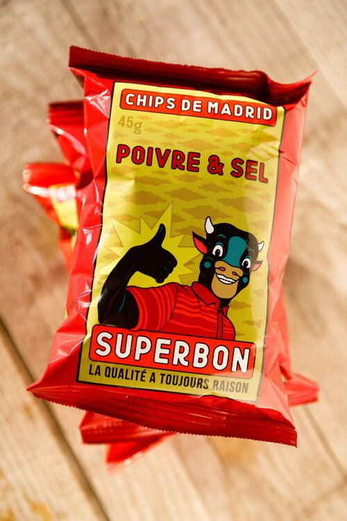 Chips Poivre & Sel 45g