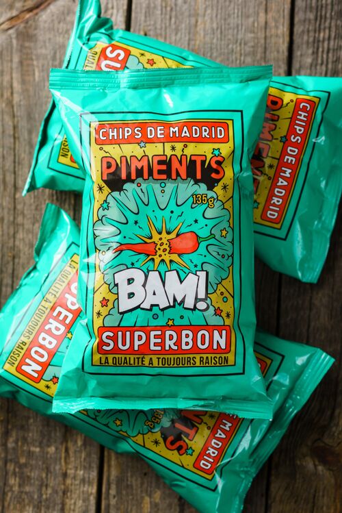 Chips Piments 45g