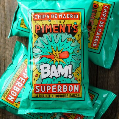 Chips Piments 45g