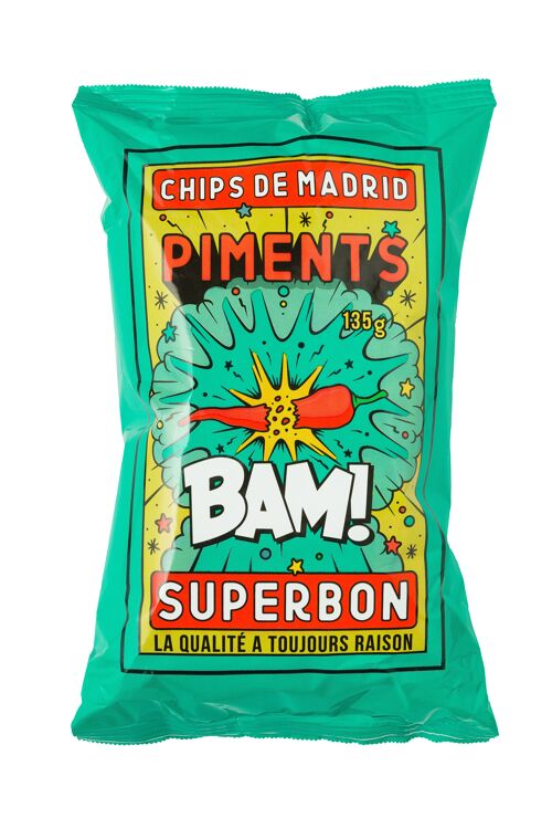 Chips Piments 135g