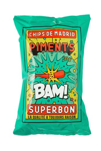 Chips Piments 135g 2