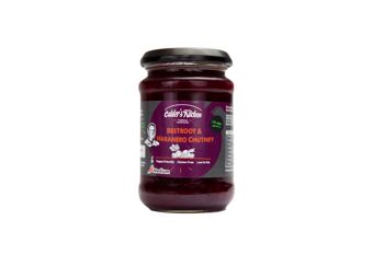 Sauce Condiment Betterave & Habanero Chutney Vegan Sans Gluten Pot 285g 1