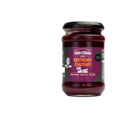 Sauce Condiment  Beetroot Chutney  Vegan Gluten Free Calder's Kitchen 285g Jar