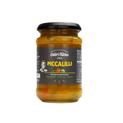 Sauce Traditionell Piccalilli Vegan Glutenfrei 285g Glas Calder's Kitchen