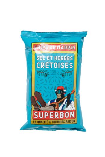 Chips Herbes crétoises 135g 2