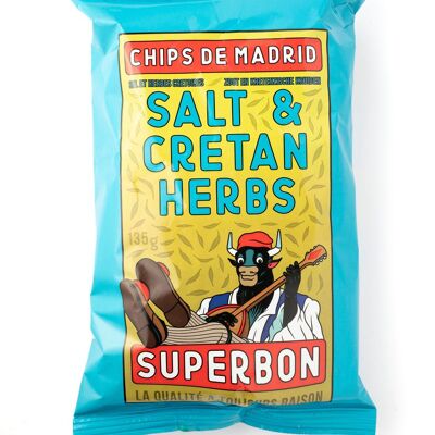 Patatine cretesi alle erbe 135g - Superbon