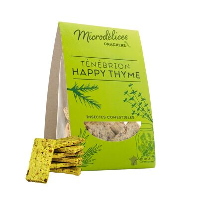 CRACKERS TENEBRION - HAPPY THYME - LOT DE 9