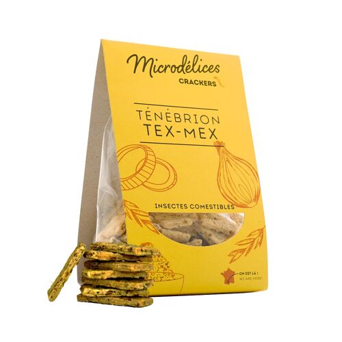 CRACKERS TENEBRION -TEX MEX - lot de 9