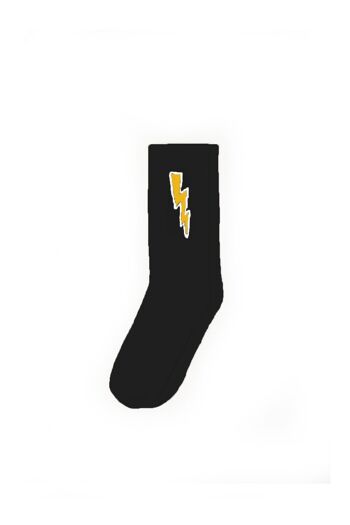 CHAUSSETTES BOLT (NOIR) 1