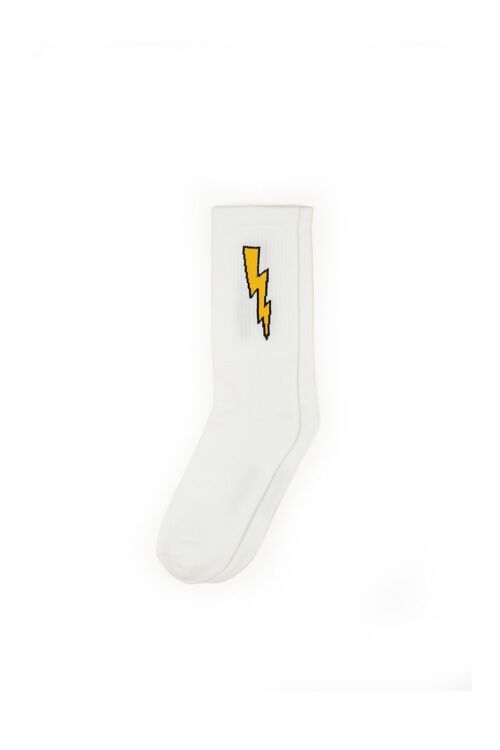 Bolt socks (white)