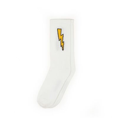 Bolt socks (white)