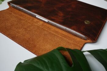 Fin Studio-13" Macbook Case V2 / Housse en cuir pour Macbook 3