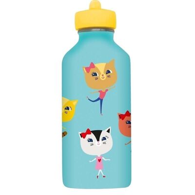 Stainless steel water bottle Child - Kittens