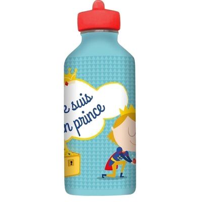 Stainless steel water bottle Child - I am a Prince