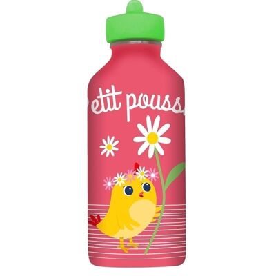 Edelstahl-Metallwasserflasche Kind - Petit Poussin