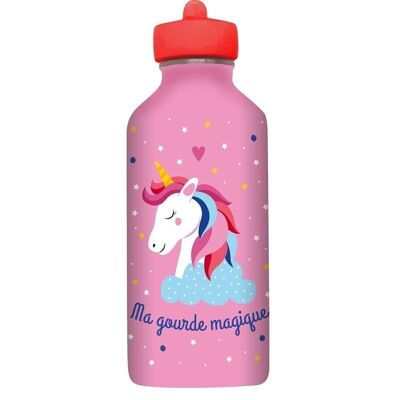 Botella de agua infantil de acero inoxidable - Ma Gourde Magique