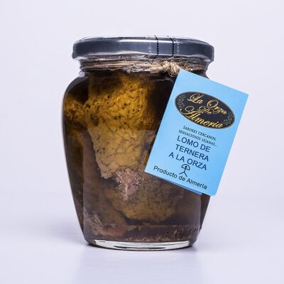 Lomo de ternera a la orza