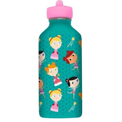 Botella de agua de acero inoxidable Niño - Princesas y bailarinas