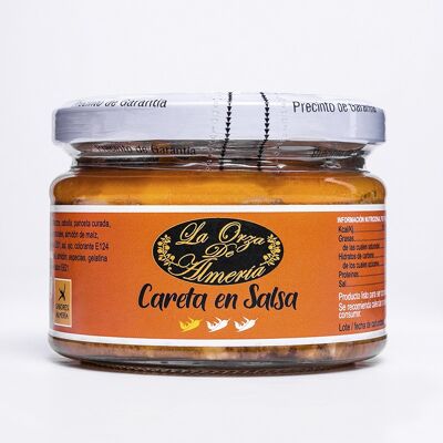 Careta en salsa