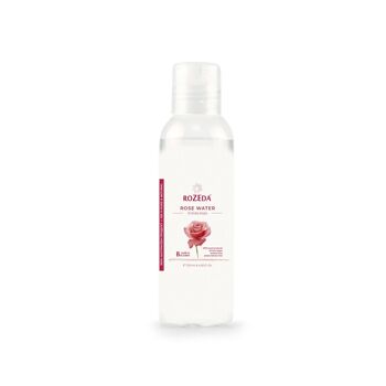 Eau de rose - 100 % pure et naturelle, fabriquée en Bulgarie, 120 ml