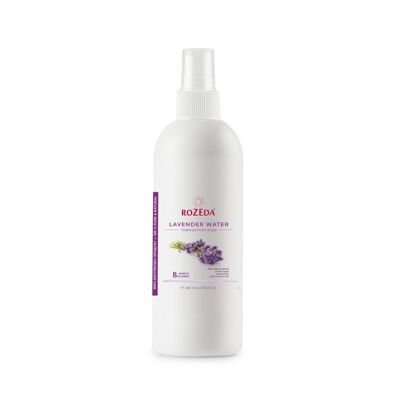 Lavendel Wasserspray - 100 % rein & natürlich, hergestellt in Bulgarien, 200 ml