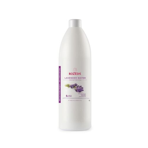 Lavender Water - 100% Pure & Natural, Made in Bulgaria, 1000 ml