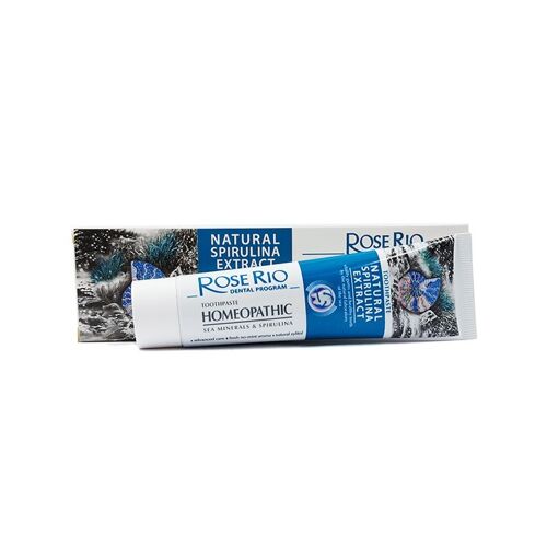 Homeopathic Tooth Paste with Spirulina and Sea Minerals, 65 ml