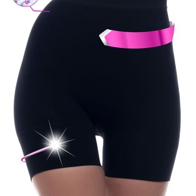 Short Girdle Postpartum Cosmetic Textile Smart-Black