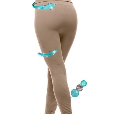 Slimming and firming legging with Emana®-Nude fiber