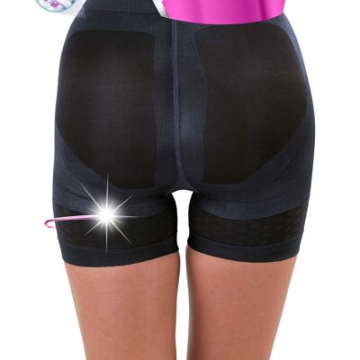 Reducing girdle prevents friction with rhombus-Black