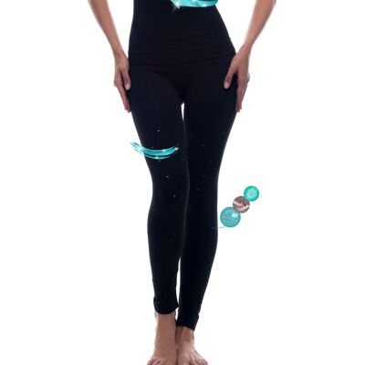 Slimming and firming legging with Emana® fiber-Black