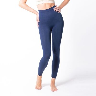 Push up firming and correcting slimming leggings-Navy