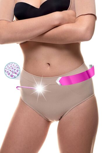 Gaine amincissante ventre plat avec effet string-Nude 1