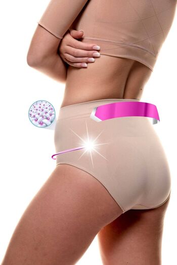 Gaine amincissante ventre plat avec effet string-Nude 2