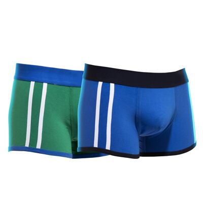Boxer made of organic cotton-bottle green