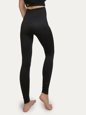 Leggings gainants sans couture avec auto-massage-Noir 5