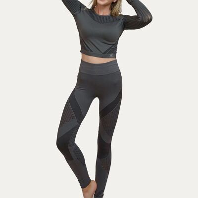 Legging sans coutures 3D-Onyx