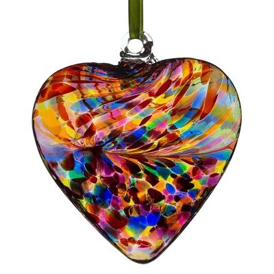 12cm Friendship Heart - Multicoloured