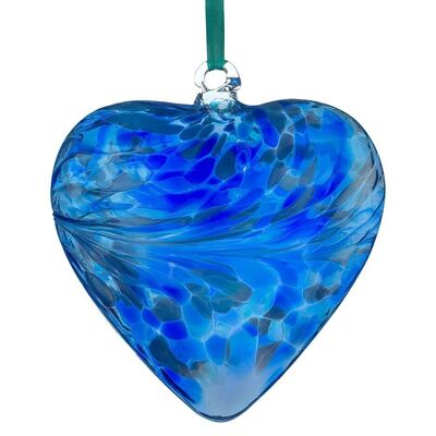 Corazón de la amistad 12cm - Azul