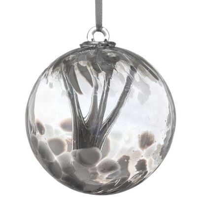 10cm Spirit Ball - Pastellsilber