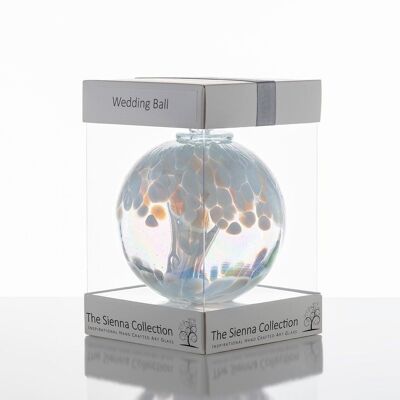 Spirit Ball da 10 cm - Matrimonio - Bianco