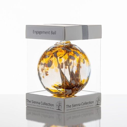 10cm Spirit Ball - Engagement - Pastel Gold